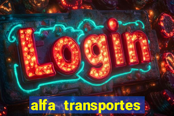 alfa transportes novo hamburgo