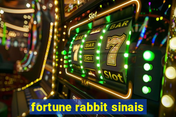 fortune rabbit sinais