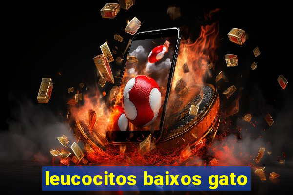 leucocitos baixos gato