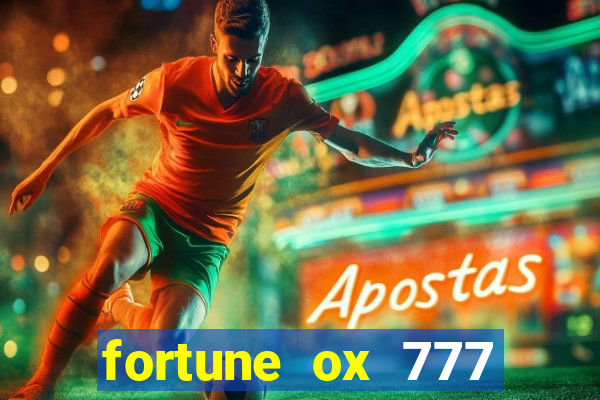 fortune ox 777 fortuna 77