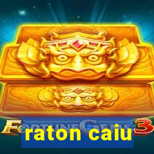 raton caiu