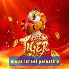 mapa israel palestina