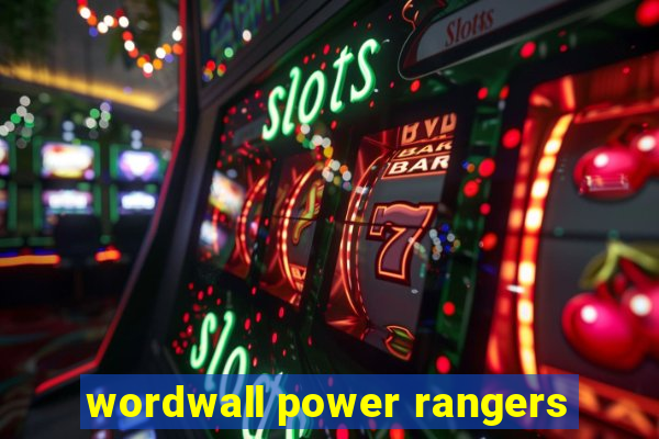 wordwall power rangers