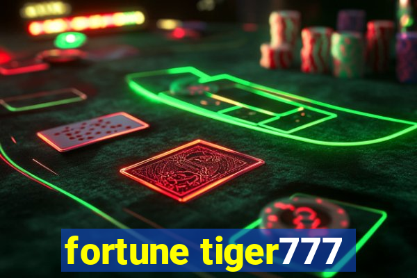 fortune tiger777